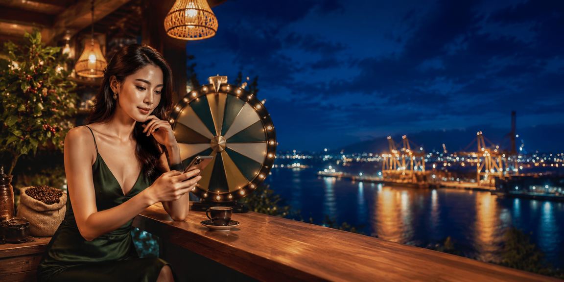 Ảnh sự kiện quay số trúng thưởng tại Vũng Tàu cung cấp voucher hấp dẫn